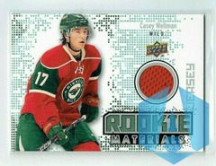 Casey Wellman 2010-11 Upper Deck Rookie Materials Jersey Card #RM-CW